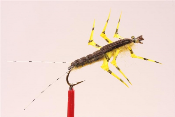 Ted`s Golden Stone Fly Realistic Nymph 8